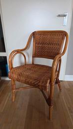 Rotan stoel, Ophalen, Zo goed als nieuw, Bruin, Eén