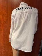 NIKKIE X KATE MOSS blouse 38  origineel ZGAN, Maat 38/40 (M), G, Wit, Ophalen of Verzenden