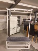 kapstok met schoenenonderzetter, Gebruikt, Metaal, 150 tot 200 cm, Ophalen