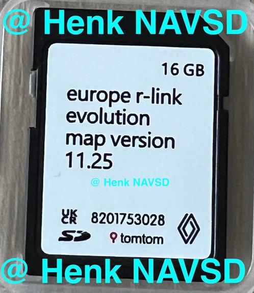 ✅ Renault R-Link SD kaart 11.25 Navigatie update 2024-2025, Computers en Software, Navigatiesoftware, Nieuw, Update, Heel Europa
