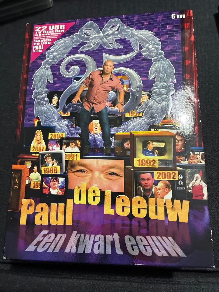 Paul de Leeuw - Een Kwart Eeuw (6 DVD), Alle leeftijden, Boxset, Ophalen of Verzenden, Zo goed als nieuw