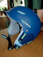 Tenson skihelm, blauw, maat S, fietshelm, skatehelm., Overige merken, Gebruikt, Overige typen, Ophalen of Verzenden