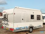 Dethleffs Camper 420 DB Verkocht Mover Dwarsbed, Caravans en Kamperen, Bedrijf, Treinzit, Schokbreker, Tot en met 4