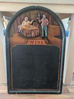 Houten Krijtbord Cafe Decoratie, Ophalen of Verzenden