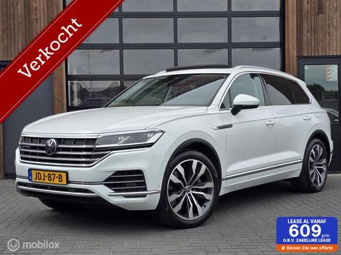 VOLKSWAGEN TOUAREG 3.0 TSI EHYBRID PANO LUCHT 360CAM ACC TRE, Auto's, Volkswagen, Bedrijf, Te koop, Touareg, 360° camera, 4x4