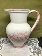 Karaf met rose bloemen (200121), Antiek en Kunst, Ophalen of Verzenden