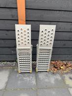 Metalen oprij platen, Ophalen, Zo goed als nieuw