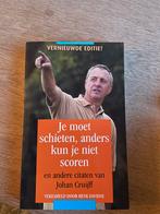 Citaten van johan cruijff, Ophalen of Verzenden, Zo goed als nieuw, Sport