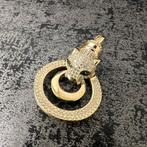 14k gouden hanger panter model nieuw, Sieraden, Tassen en Uiterlijk, Kettinghangers, Ophalen of Verzenden, Zo goed als nieuw, Goud