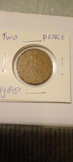 Two pence 1988, Ophalen of Verzenden, Overige landen, 2 euro