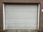 Electrisch bedienbare sectionaal garagedeur wit, Gebruikt, Garagedeur, Ophalen of Verzenden, Metaal
