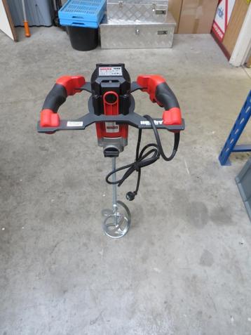 mixer mortelmixer vermenger 1800 watt 2 standen nieuw  beschikbaar voor biedingen