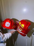 Brandweerhelmen carnaval, Maat 38/40 (M), Carnaval, Ophalen of Verzenden, Zo goed als nieuw