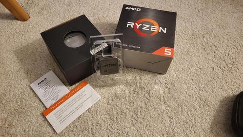 AMD Ryzen 5 5600 (nonx) boxed, Computers en Software, Processors, Zo goed als nieuw, 6-core, 4 Ghz of meer, Ophalen of Verzenden