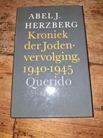 A. J. Herzberg. Kroniek der Jodenvervolging 1940-1945., Boeken, Ophalen of Verzenden, Zo goed als nieuw