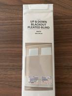 HVEN Plissé Gordijn 60x130 cm - Up & Down, Ophalen, Nieuw, 50 tot 100 cm, Wit