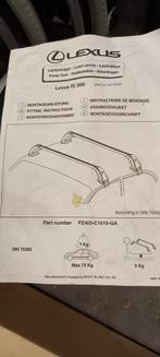 Dakdragers Thule voor Lexus IS 200, Auto diversen, Ophalen, Nieuw