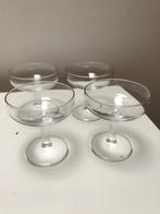 4 brocante glaasjes op voet, Ophalen, Zo goed als nieuw, Overige typen