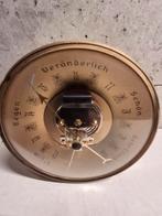 Vintage Barometer - Weerstation, Ophalen of Verzenden, Gebruikt, Buitenthermometer