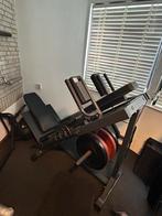 LEG PRESS machine / HACKSQUAT combo (NIEUWSTAAT), Ophalen, Zo goed als nieuw, Krachtstation