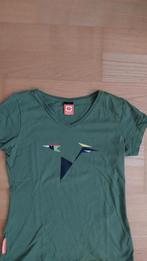 Okimono shirt picus viridis groene specht maat m, Maat 38/40 (M), Okimono, Ophalen of Verzenden, Zo goed als nieuw