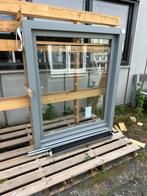 Draaikiepraam met rooster en HR ++ glas 1116b x 1390 hoog, 75 tot 150 cm, Raamkozijn, Nieuw, Ophalen of Verzenden