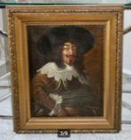 antiek schilderij van Frans Hals--gesigneerd--d.d.1653, Verzenden