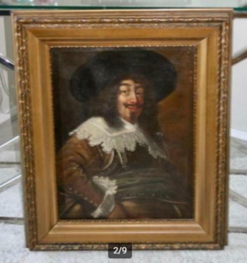 antiek schilderij van Frans Hals--gesigneerd--d.d.1653, Antiek en Kunst, Kunst | Schilderijen | Klassiek, Verzenden