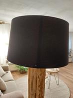 Zwarte lampenkamp, Verzenden, Zo goed als nieuw, Rond, 25 tot 50 cm