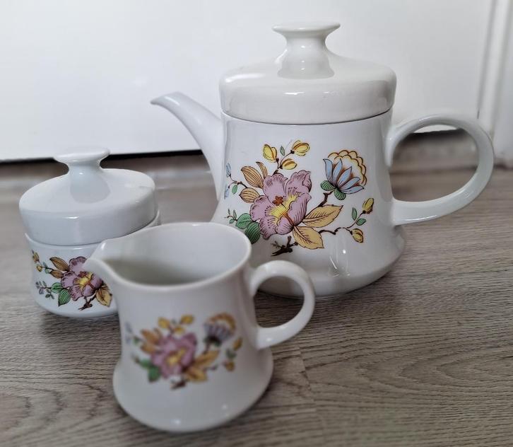 Koffiepot, melk- en suikerpot Bavaria Schumann Arzberg, Huis en Inrichting, Keuken | Servies, Gebruikt, Overige typen, Overige stijlen