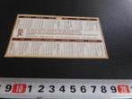 sticker Kalender 1987  Etipost Delft, Ophalen, Zo goed als nieuw, Bedrijf of Vereniging