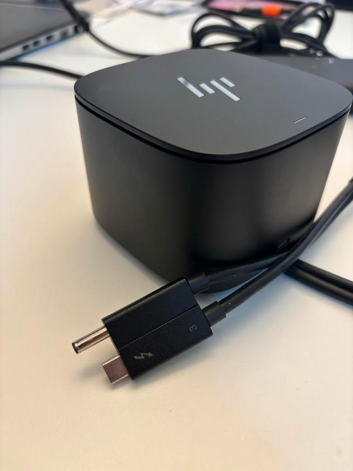 HP Thunderbolt Dock 230w G2, Computers en Software, Laptop-opladers, Zo goed als nieuw, Ophalen of Verzenden