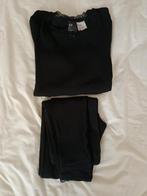 Zwarte pyjama mt s zgan van de hm, Ophalen of Verzenden, Zo goed als nieuw, Maat 38/40 (M)