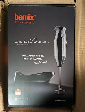 Bamix Cordless Staafmixer Rood beschikbaar voor biedingen