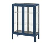 Stijlvolle IKEA FABRIKÖR vitrinekast blauw, Huis en Inrichting, D, Nieuw, Ophalen of Verzenden, D