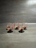 Set van 5 vintage likeur glaasjes (6 cm), Ophalen, Gebruikt, Borrel- of Shotglas