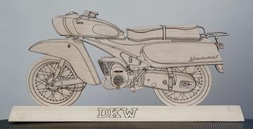 Thema stilhout DKW Hummel 115 Spoetnik gelaserd beschikbaar voor biedingen