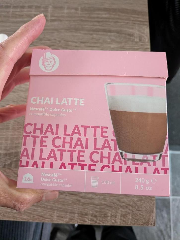 Chai Latte koffie cups voor Dolce Gusta Nescafe, Witgoed en Apparatuur, Koffiemachine-accessoires, Nieuw, Ophalen of Verzenden