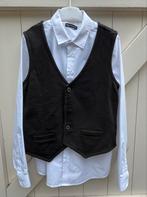 Overhemd plus gilette 158/164, Kleding | Heren, Kostuums en Colberts, Ophalen of Verzenden, Zo goed als nieuw, Overige maten