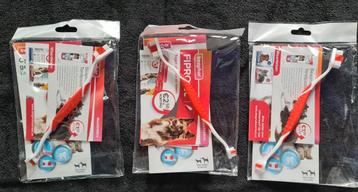 3 Beaphar Honden Tandenborstels in Plastic + waardebonnen € beschikbaar voor biedingen