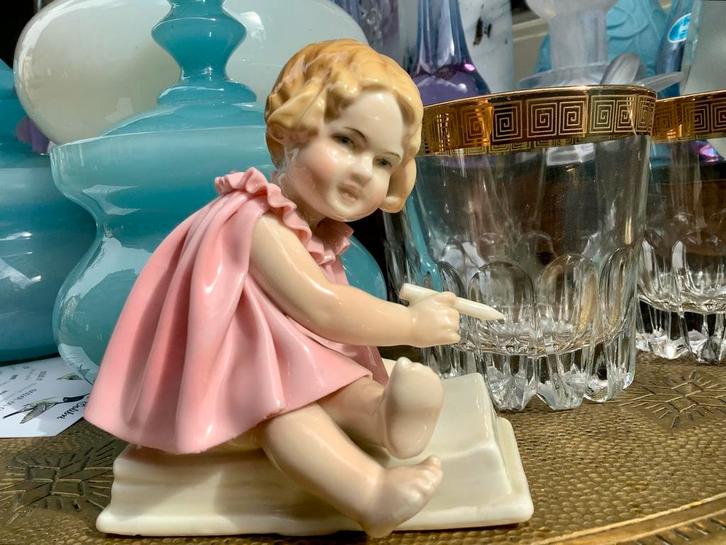 Karl Ens Volkstedt porseleinen beeldje 1919/1945, Antiek en Kunst, Antiek | Keramiek en Aardewerk, Ophalen of Verzenden