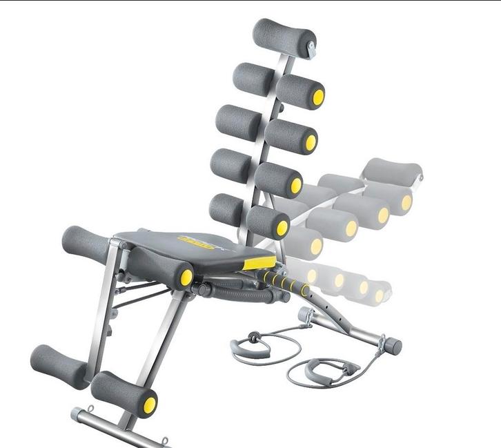 Rock Home Gym Buikspiertrainer Armen Benen Trainer Fitness, Sport en Fitness, Fitnessapparatuur, Zo goed als nieuw, Krachtstation