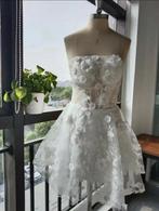 Unieke Handgemaakte Jurk - Maat 34-40, Wit, Nieuw, Ophalen of Verzenden, Handgemaakt