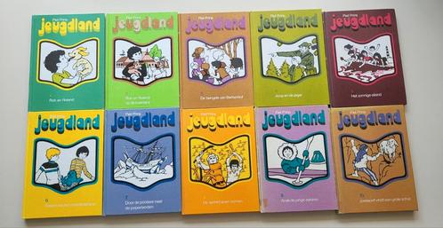 Piet Prins - 10-delige serie Jeugdland (schoolboekjes), Boeken, Kinderboeken | Jeugd | 10 tot 12 jaar, Gelezen, Ophalen of Verzenden