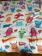 135x190 dekbedovertrek monsters kind jongen zgan, Kinderen en Baby's, Kinderkamer | Beddengoed, Ophalen of Verzenden, Zo goed als nieuw