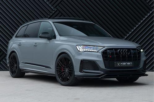 Audi SQ7 4.0 TFSI SQ7 quattro ACC Matrix Laser Ambient Pano, Auto's, Audi, Te koop, SQ7, 360° camera, 4x4, ABS, Achteruitrijcamera