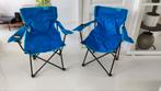 2 FroYak Campingstoeltjes - Blauw, Caravans en Kamperen, Kampeermeubelen, Ophalen, Gebruikt, Campingstoel
