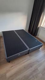 Harde boxspring bed 160x200 (2 delen van 80x200), Huis en Inrichting, Slaapkamer | Bedden, Ophalen, Tweepersoons, Zo goed als nieuw