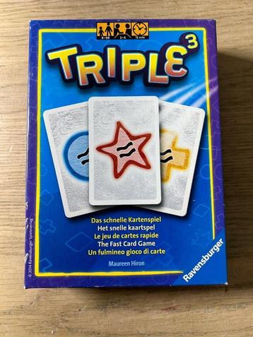 Triple 3 Kaartspel Ravensburger beschikbaar voor biedingen