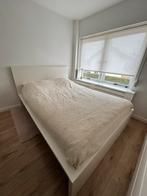 Wit MALM bed Ikea,140x200, Huis en Inrichting, Slaapkamer | Bedden, Ophalen, Wit, Tweepersoons, 140 cm